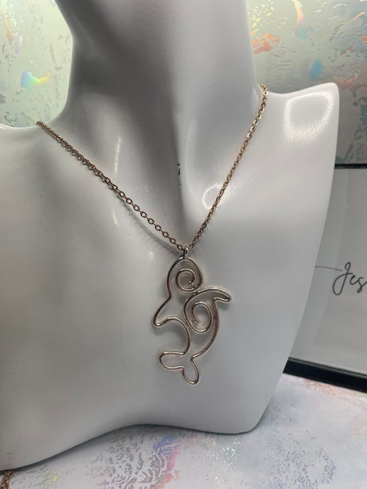 Collier Grosse Baleine - 27'' - Acier Inoxydable+Sans Nickel