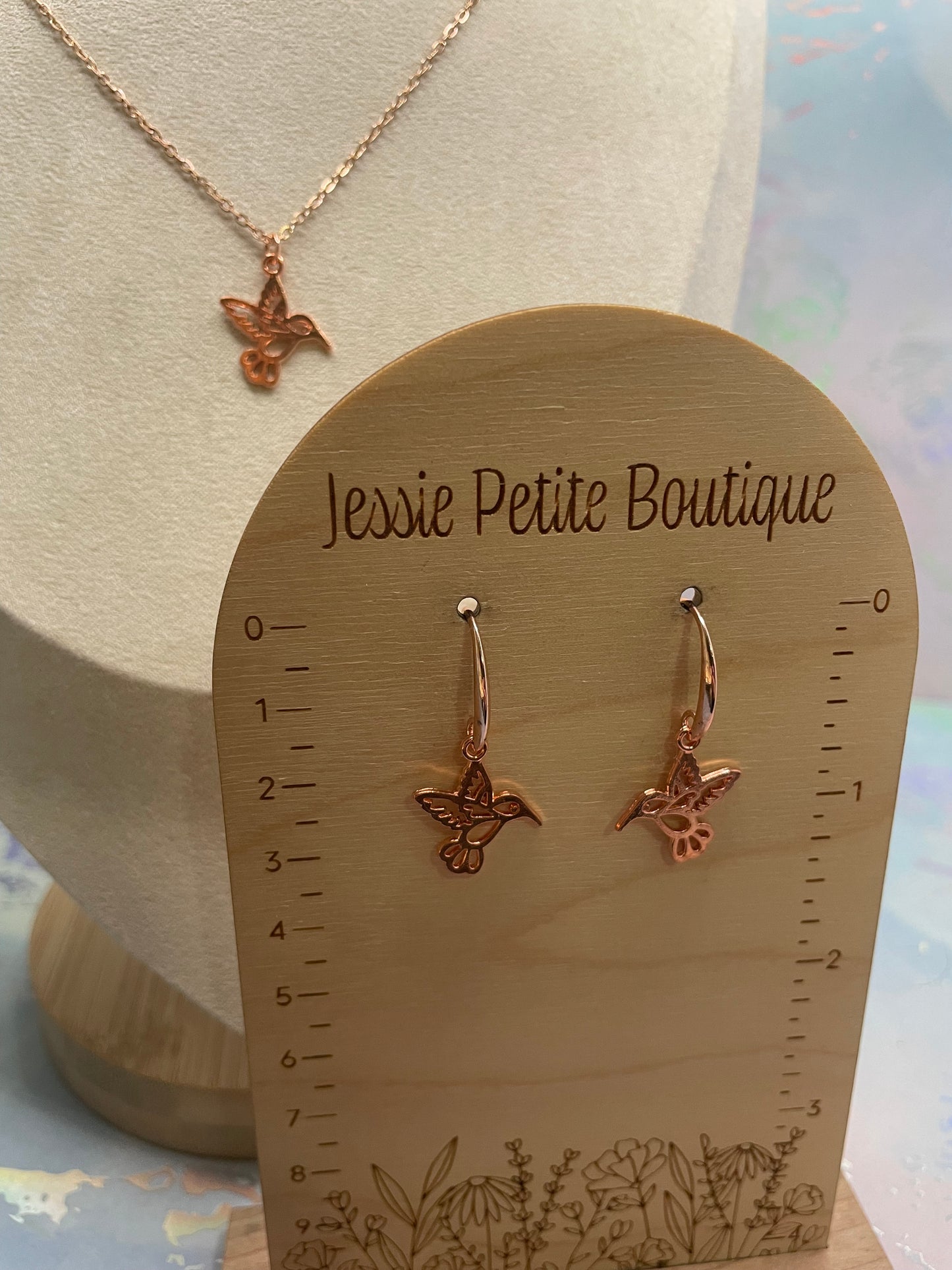 Ensemble Colibri Or Rose