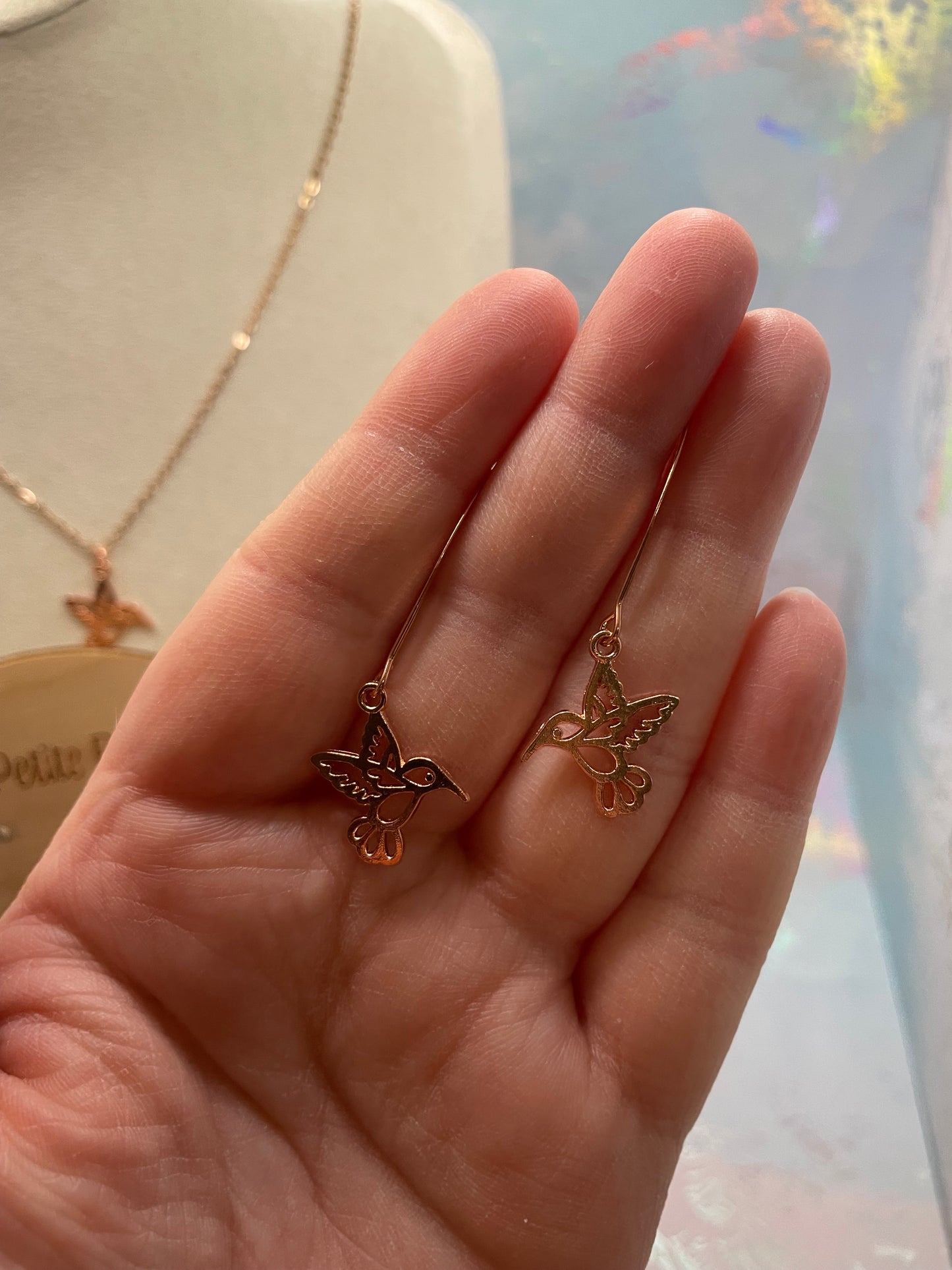 Ensemble Colibri Or Rose