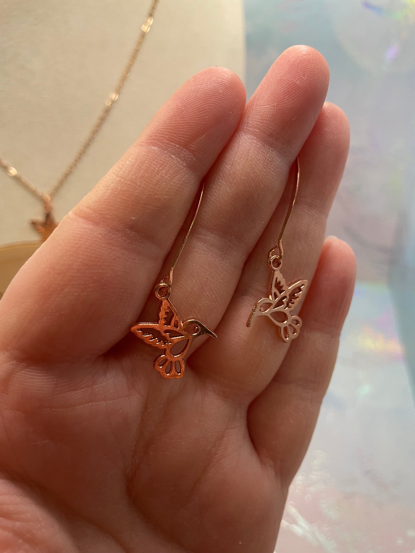 Ensemble Colibri Or Rose