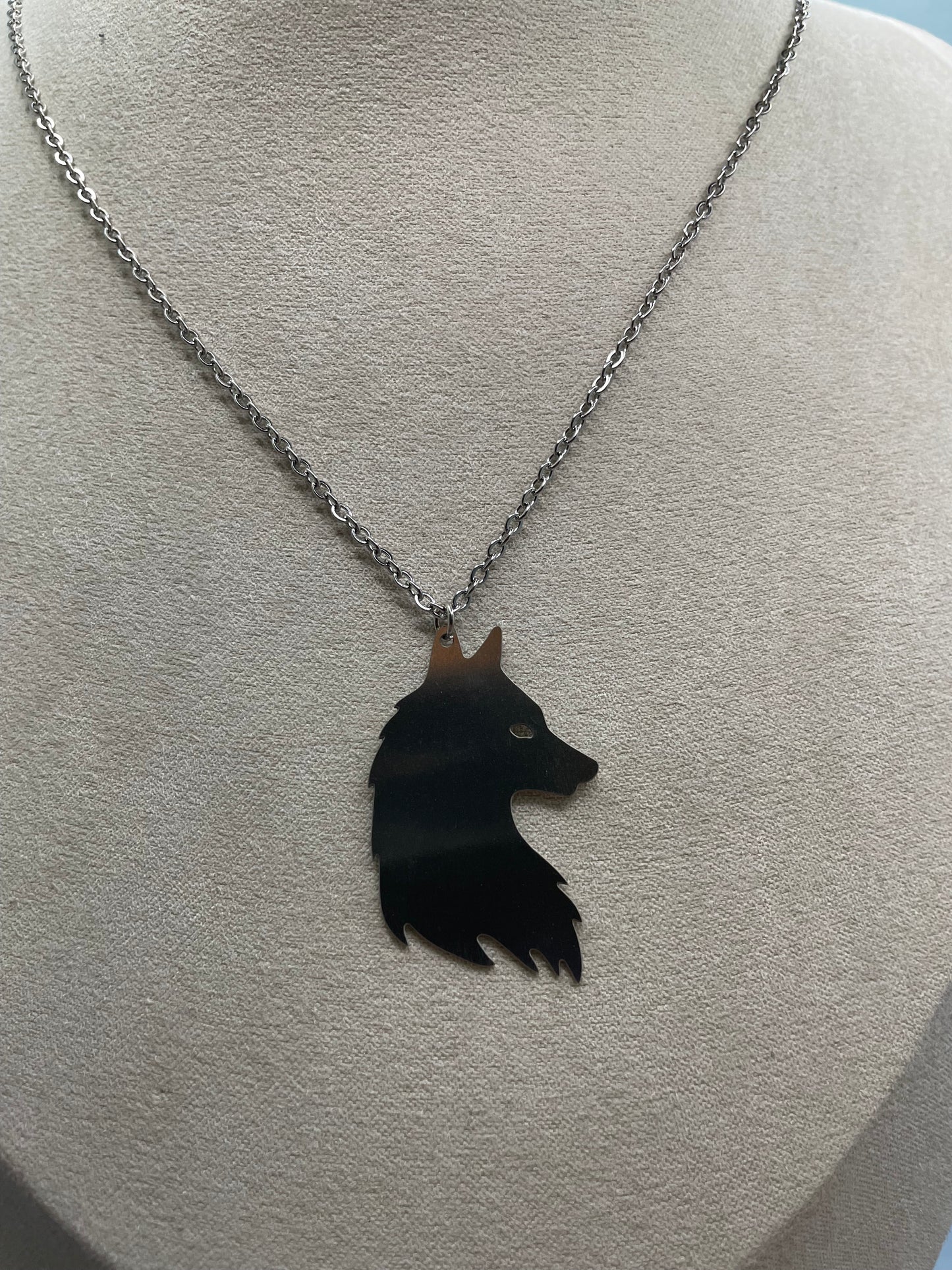 Ensemble Loup en Acier Inoxydable