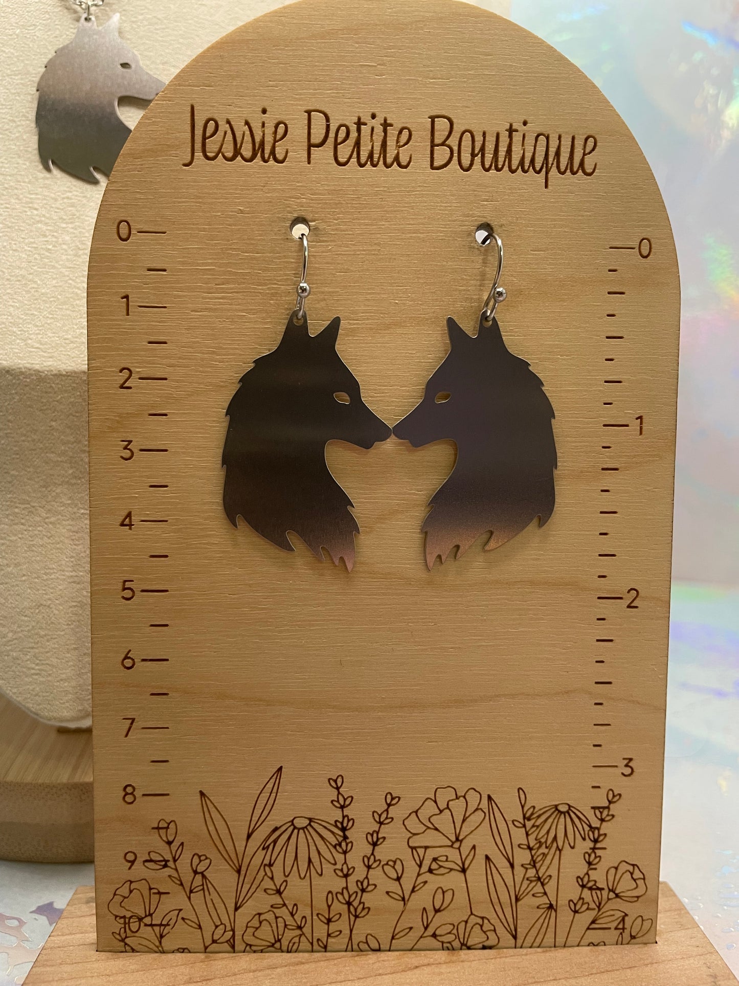 Ensemble Loup en Acier Inoxydable