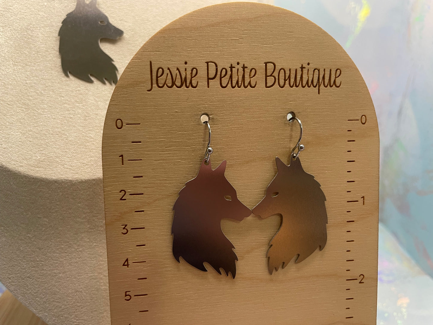 Ensemble Loup en Acier Inoxydable