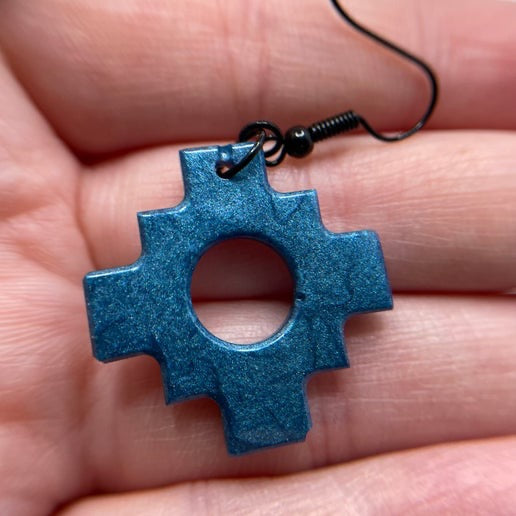 Aztec : Boucles d'oreilles 