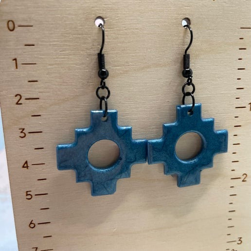 Aztec : Boucles d'oreilles 