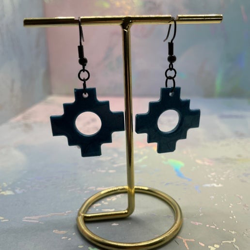 Aztec : Boucles d'oreilles 