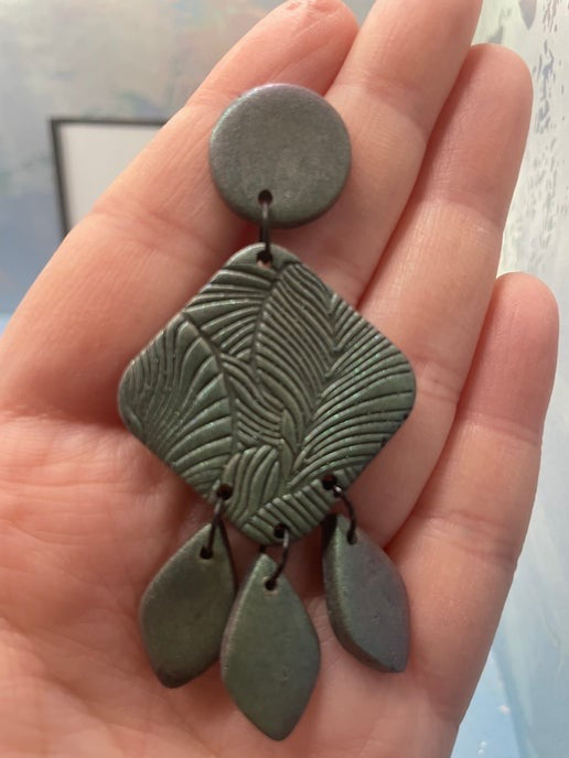 Boucles d'oreilles scale - Sans Nickel