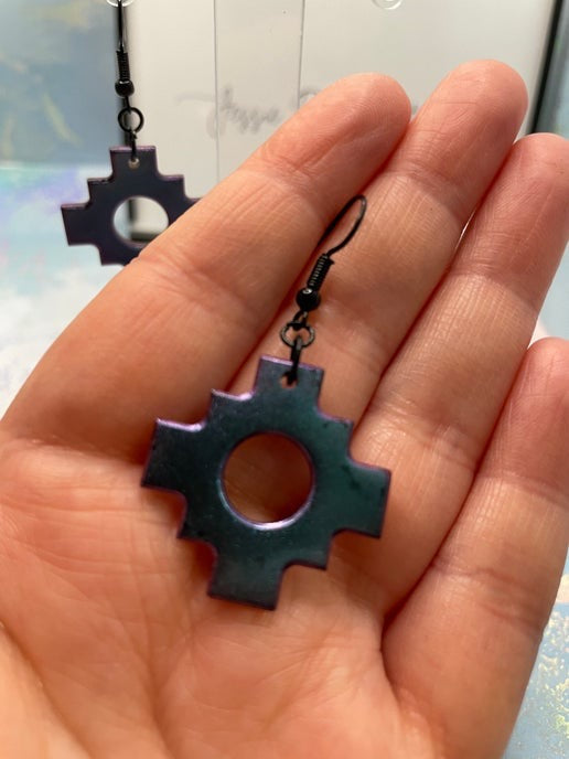 Aztec : Boucles d'oreilles 