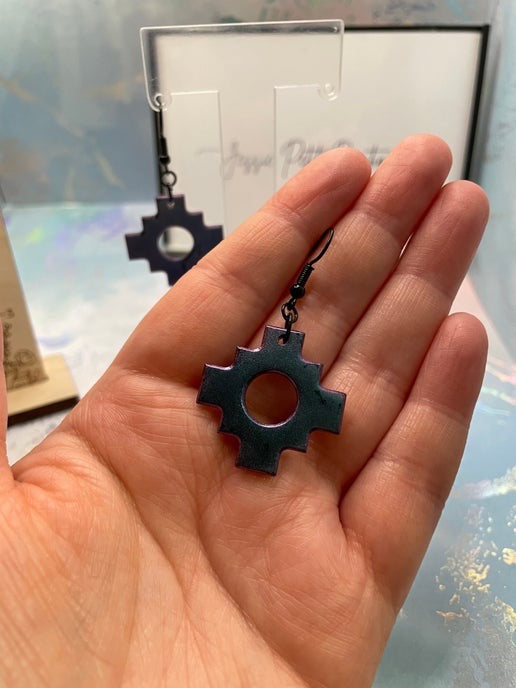 Aztec : Boucles d'oreilles 