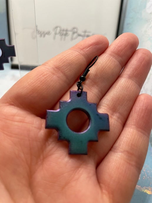 Aztec : Boucles d'oreilles 