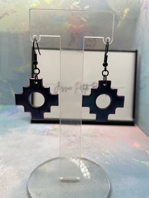 Aztec : Boucles d'oreilles 