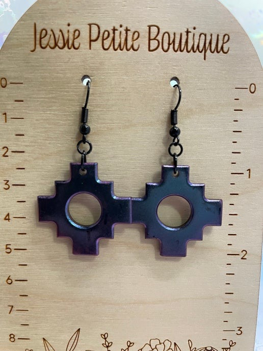 Aztec : Boucles d'oreilles 