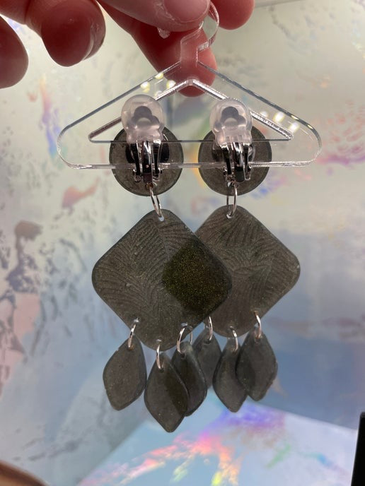 Boucles d'oreilles scale - Sans Nickel