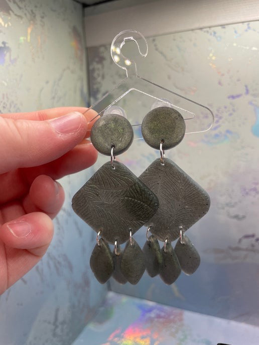 Boucles d'oreilles scale - Sans Nickel