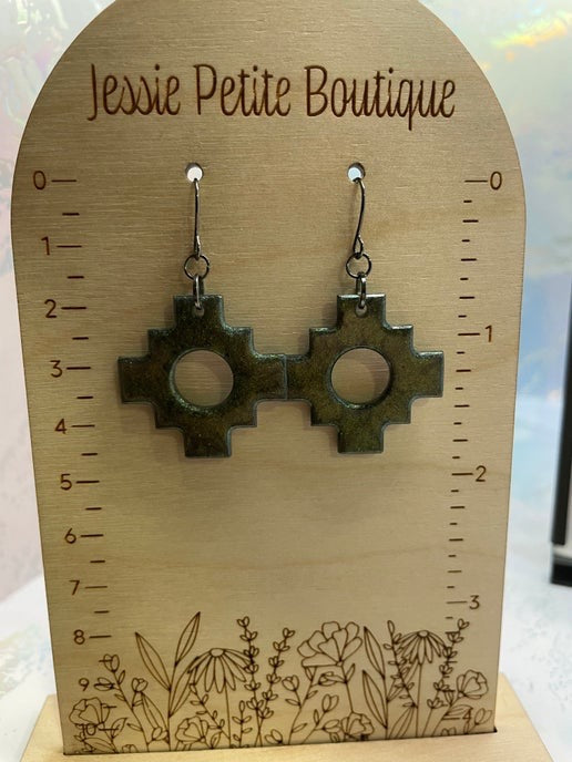 Aztec : Boucles d'oreilles 