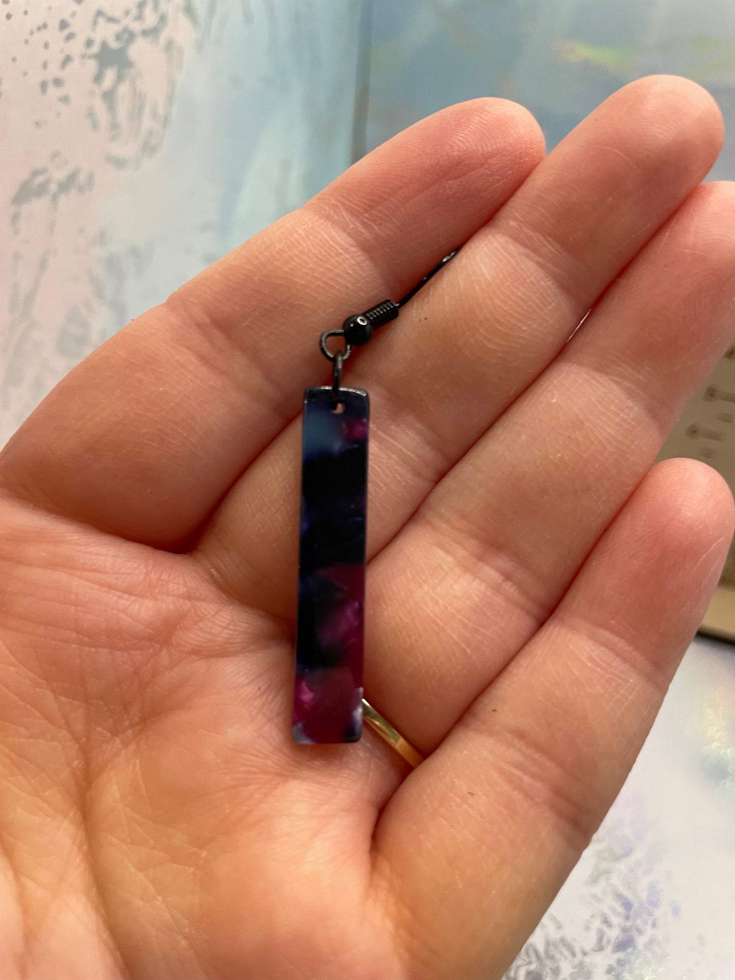 Mini Rectangle Earrings – NICKEL FREE