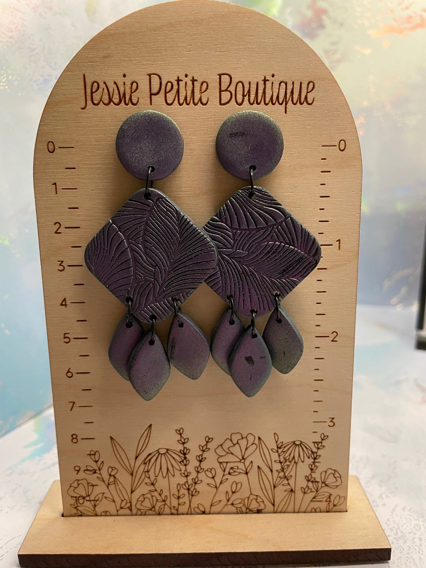 Scale Earrings - NICKEL FREE