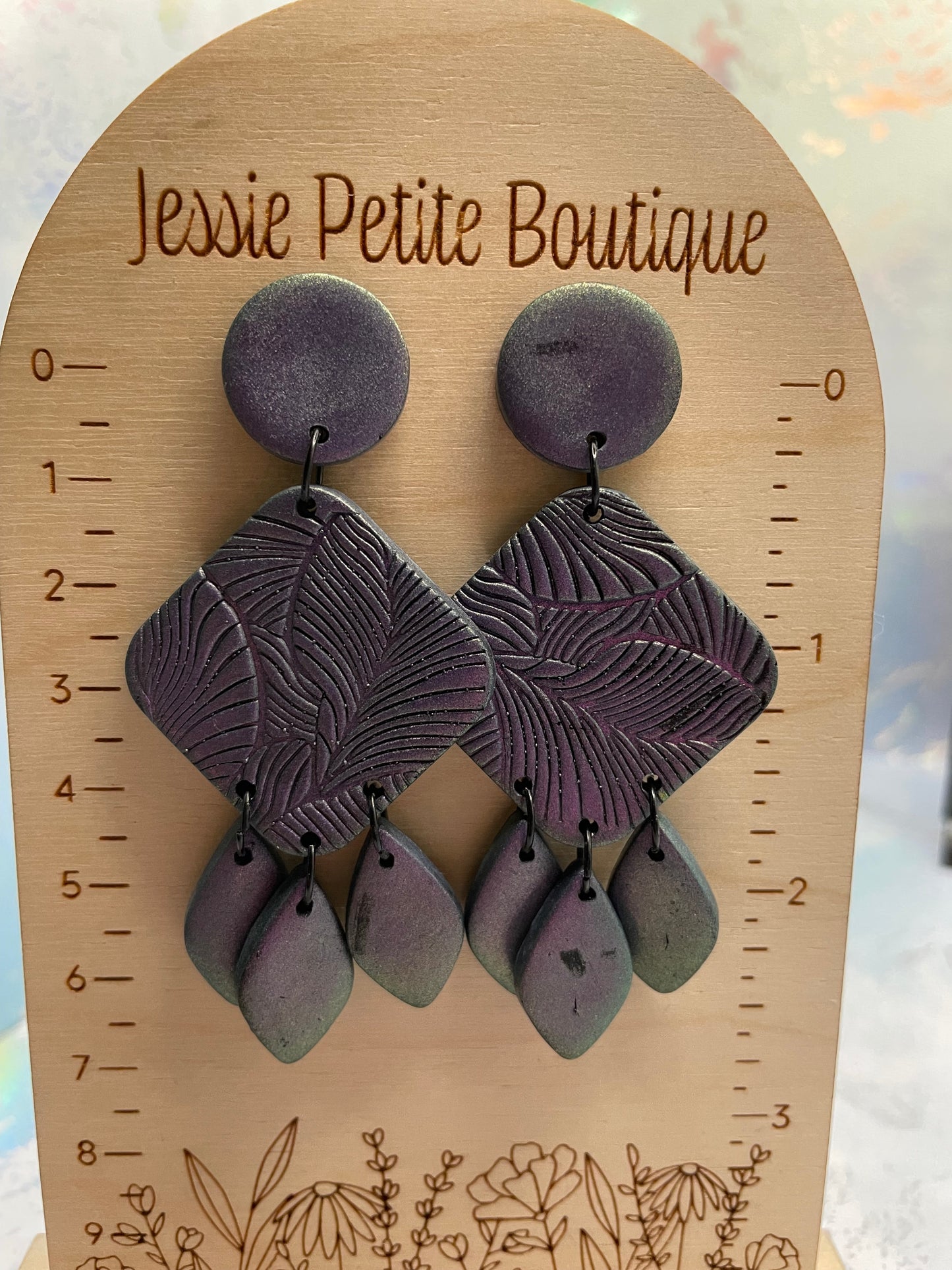 Scale Earrings - NICKEL FREE