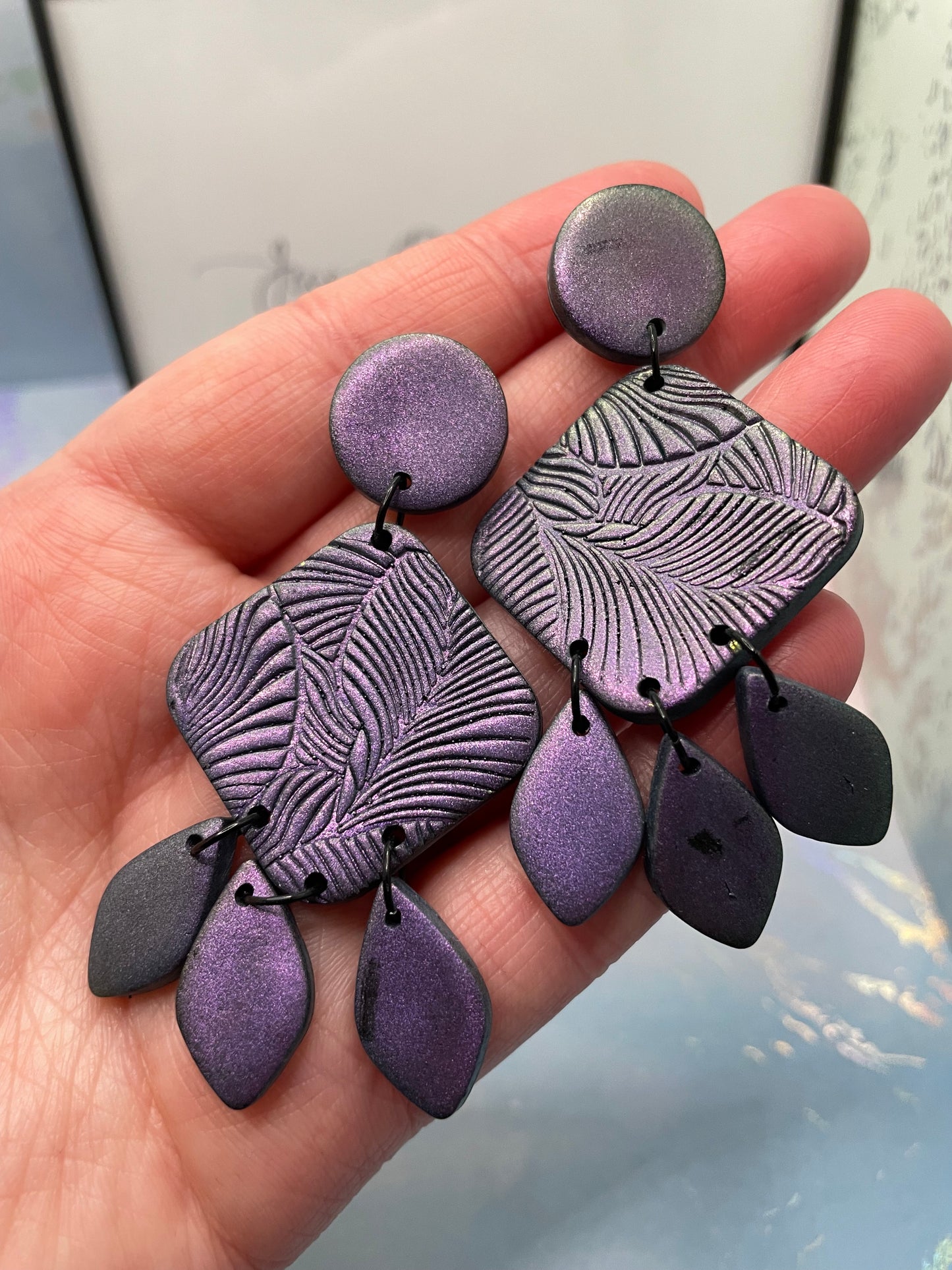 Scale Earrings - NICKEL FREE