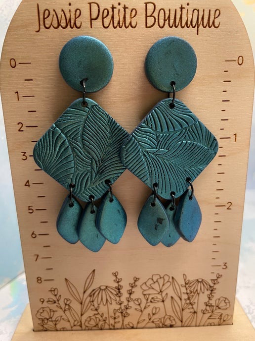 Scale Earrings - NICKEL FREE