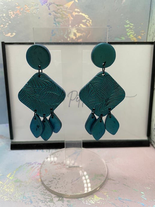 Scale Earrings - NICKEL FREE
