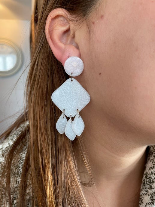 Scale Earrings - NICKEL FREE