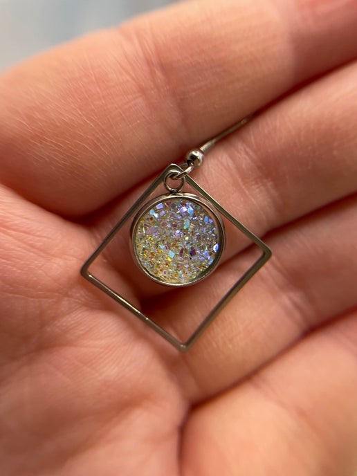 Faux gemstone Earrings – Multiple Shapes and Colours