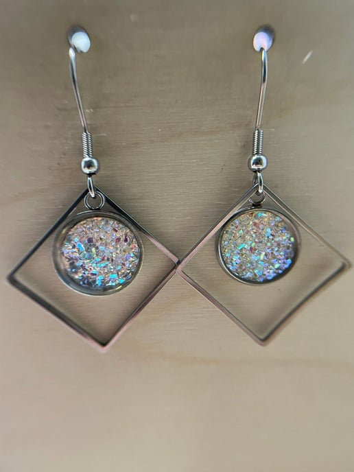 Faux gemstone Earrings – Multiple Shapes and Colours