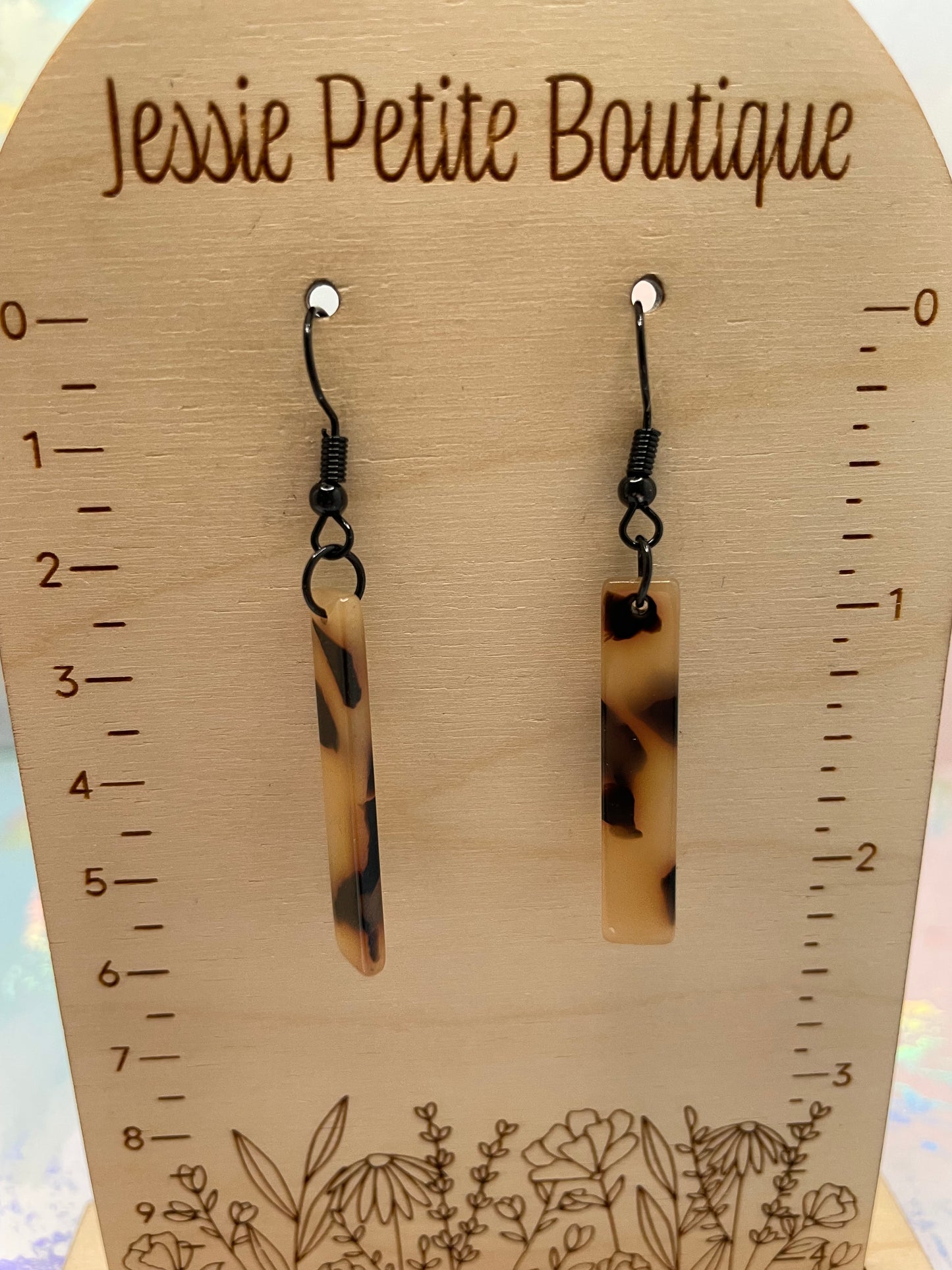 Mini Rectangle Earrings – NICKEL FREE